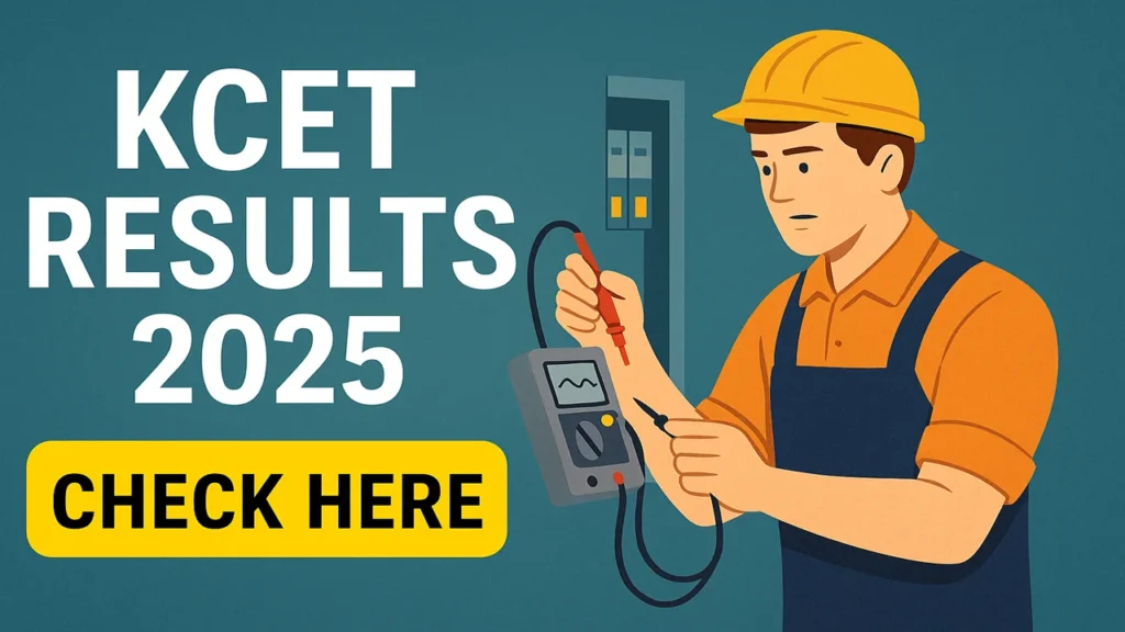 KCET Result 2025