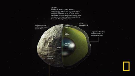 Asteroid Vesta May Be Remnant of Ancient Planet