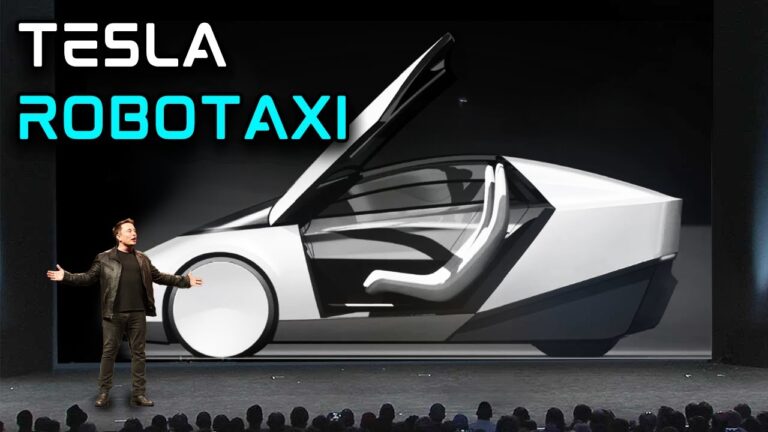 Tesla Unveils New Robotaxi Model
