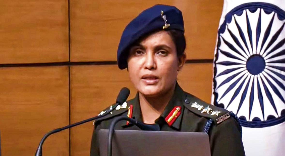 Colonel Sofia Qureshi
