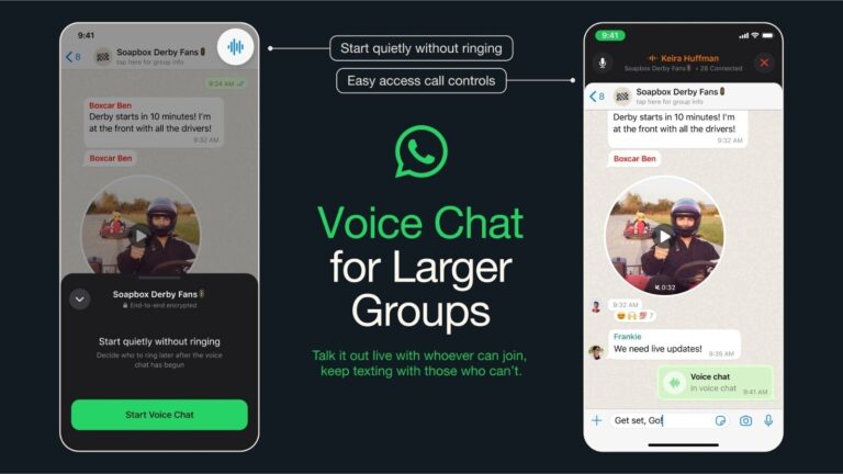 WhatsApp Rolls Out Voice Chat Feature