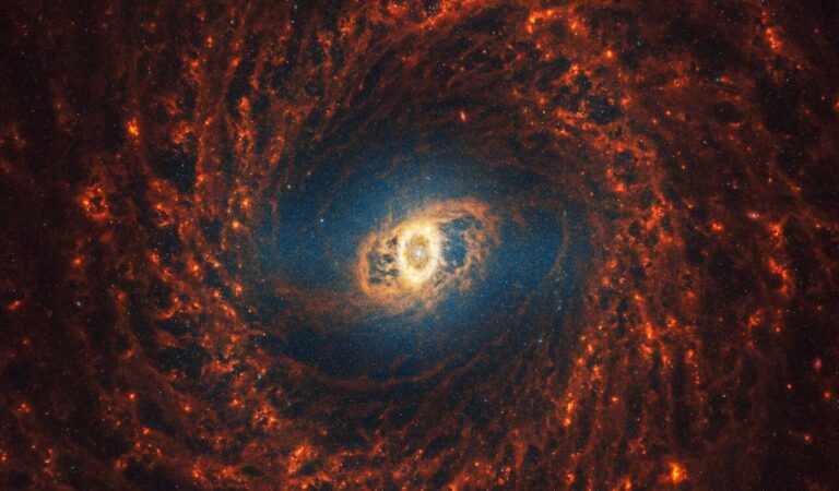 James Webb Space Telescope Unveils Ancient Spiral Galaxy,