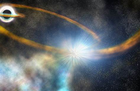 Astronomers Witness Black Hole Tearing Apart