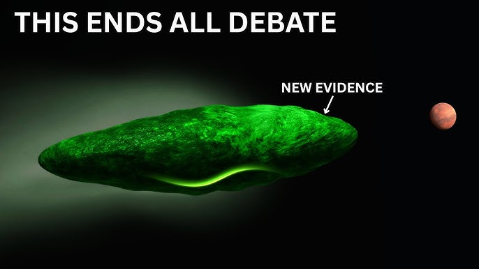 Comet 3I/ATLAS Glows Green and Changes Color